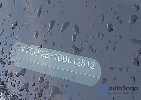 2013 Volkswagen Touareg Vr6 Sport z USA, uszkodzony, nr VIN WVGEF9BP1DD012512